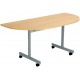 Olton 1400mm Wide D-End Tilt Top Table